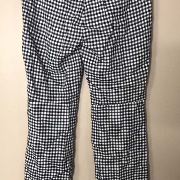 J. Crew Hayden plaid navy linen crop pants size 2 - Picture 12 of 14